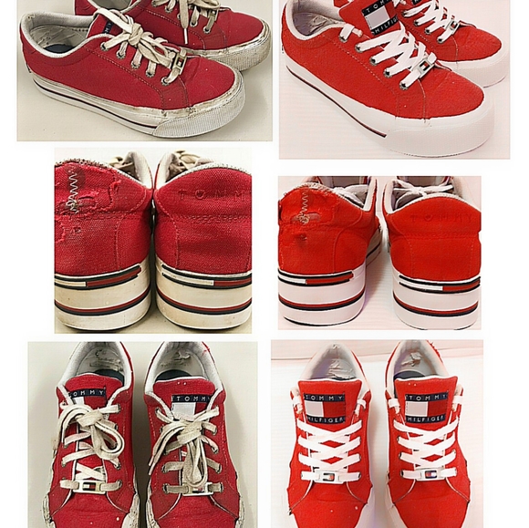 Restored Vintage Tommy Hilfiger Sneakers - Picture 1 of 3